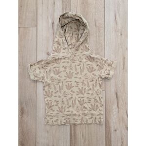 Kate Quinn Neutral Hooded Sweatshirt Tee